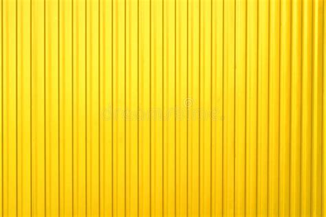 Metal Yellow Gold Sheet Profile As a Fence, Guard, Design Stock Image - Image of advertising ...