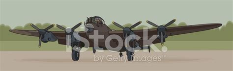 Lancaster Bomber Stock Vector - FreeImages.com