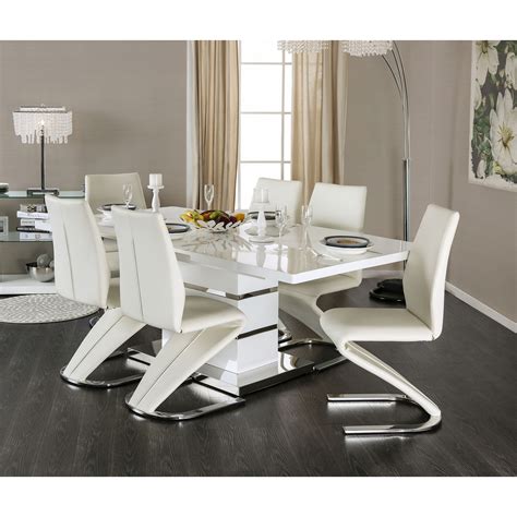 Modern White Dining Room Furniture