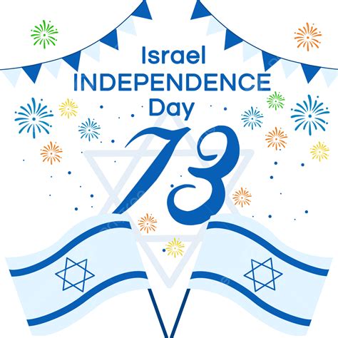 Israeli Flag PNG Picture, Israeli Independence Day Celebrates The ...