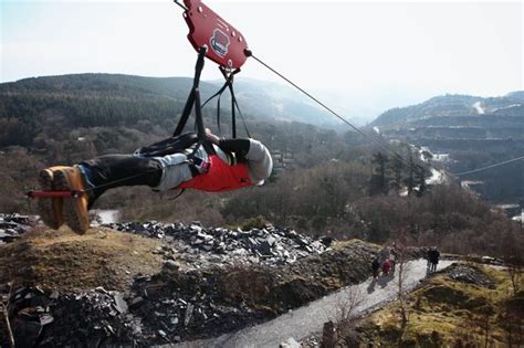 Zip wire experience in Snowdonia - Manchester Evening News