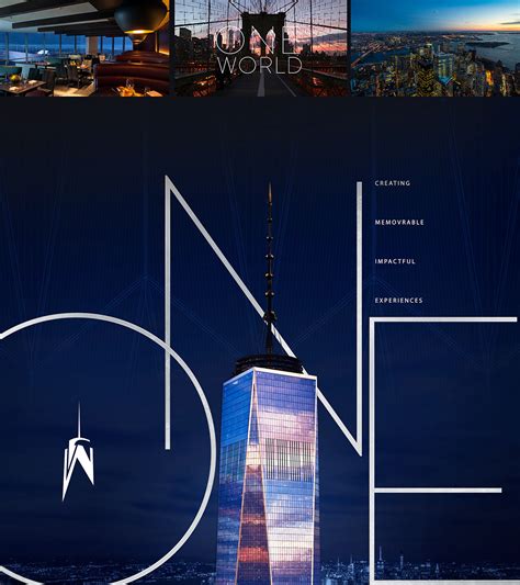 One World Observatory | Brand Narrative :: Behance