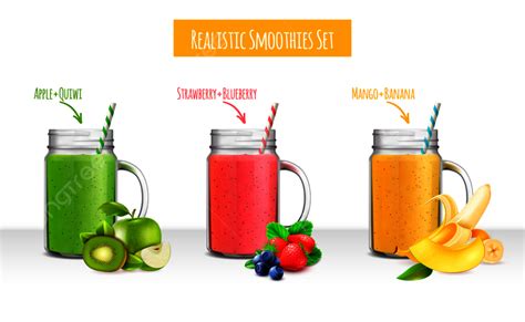 Smoothie Ingredients Vector PNG, Vector, PSD, and Clipart With Transparent Background for Free ...