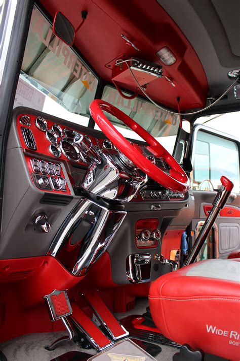 Deck out your rig at Iowa80.com | Truck interior, Semi trucks interior ...