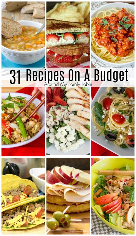 Recipes on a Budget - Around My Family Table