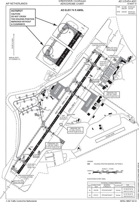 Eindhoven Airport Map - Plattegrond Eindhoven Airport - Senter Lampu