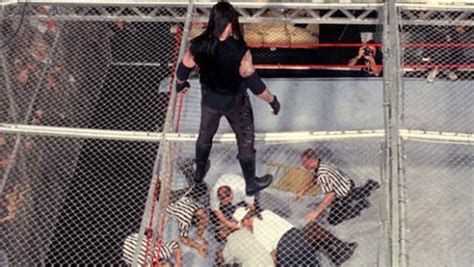 PHOTOS: Mankind And Undertaker’s Epic 1998 Hell In A Cell Match – Sick ...