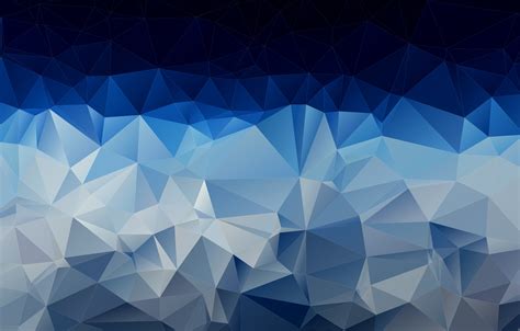 Wallpaper : illustration, minimalism, symmetry, blue, triangle, pattern, gradient, texture ...