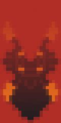 Fire Dragon Minecraft Banner