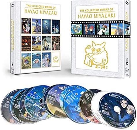 Studio Ghibli Collection Haya0 Miyazaki Classic Movie DVD-The Collection Works Cartoons Box Set ...