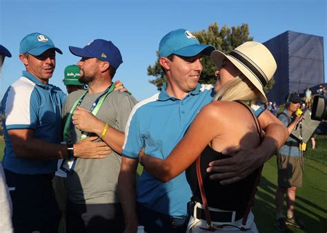 European WAGs celebrate great Ryder Cup start