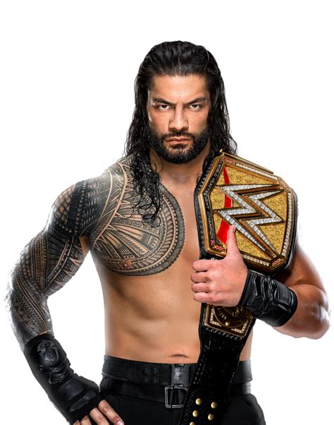 Roman Reigns WWE Undisputed Champion Custom PNG by DecentRenderz on ...