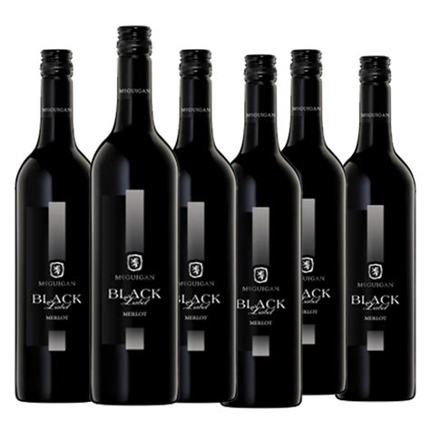 McGuigan Black Label Merlot 75cl x 6 Bottles — The Liquor Shop Singapore