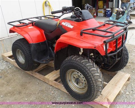 1997 Honda Recon TRX250 ATV in Sedalia, MO | Item N9403 sold | Purple Wave