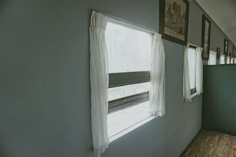 White Window Curtains · Free Stock Photo