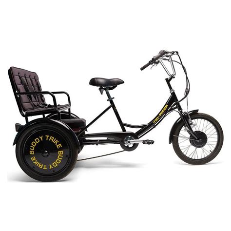 Belize Buddy Trike - 2 Passenger 6 Speed Pedal Assist Electric Tricycle ...