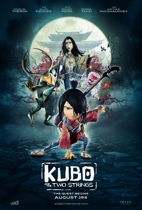 Kubo and the Two Strings posters by Jeff Aguila. See more on his blog ...