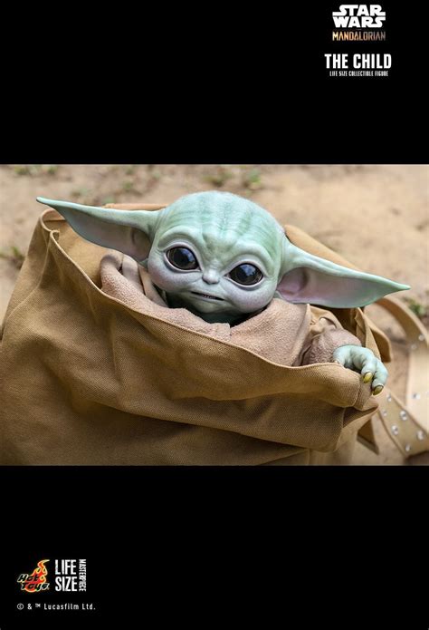 Baby Yoda Life-Size Hot Toys Action Figure May Be the Ultimate Star ...