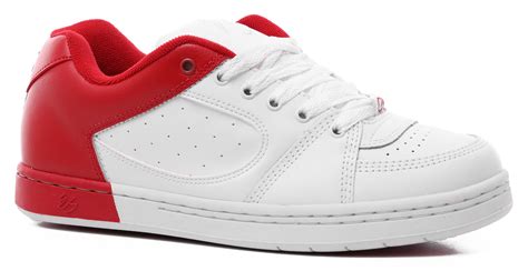 eS Accel OG Skate Shoes - white/red | Tactics