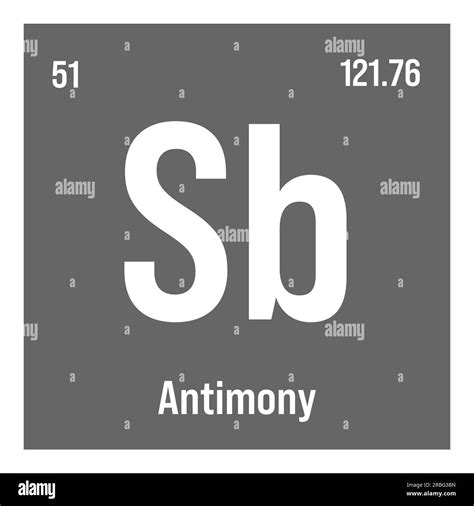 Antimony Symbol Tattoo