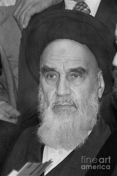 Ayatollah Ruhollah Khomeini Photograph by Bettmann - Fine Art America