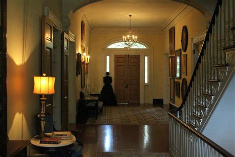 Interior Of Oak Alley Plantation Photograph by Anita Hiltz