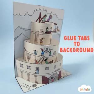 Tower of Babel Craft – Easy Bible Crafts for kids