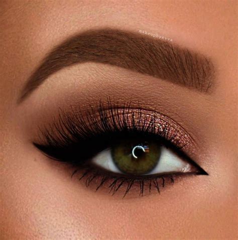 Great Eye-makeup designs #browneyemakeup | Brown smokey eye makeup, Eye makeup designs, Brown ...