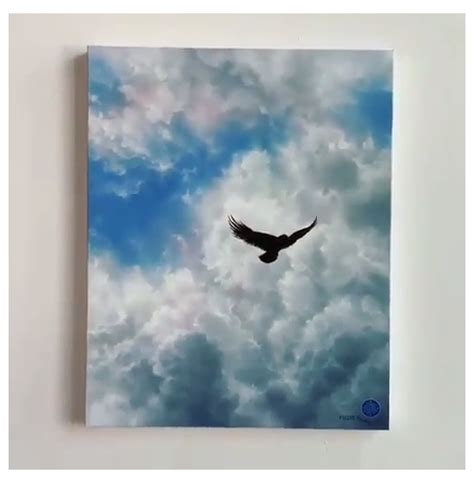 "THROUGH THE CLOUDS"- PAINTING #cool #painting #ideas #for #guys #coolpaintingideasforguys ...