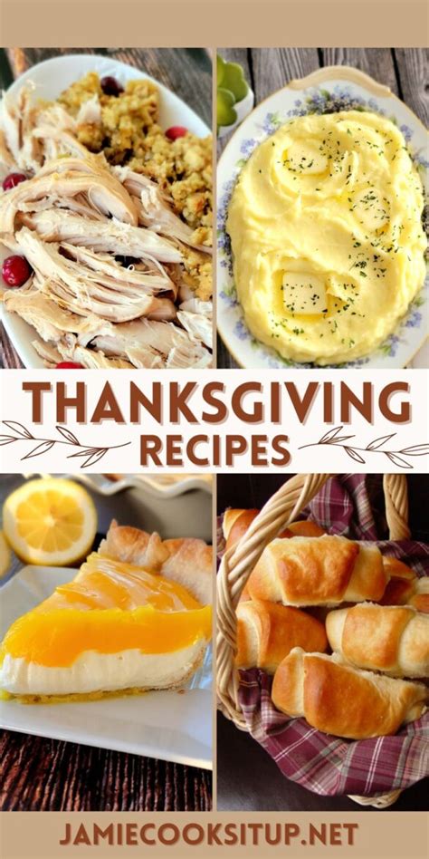 Thanksgiving Recipes! (2023 Edition, 75+ recipes) - Jamie Cooks It Up