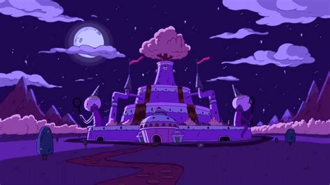 Candy Kingdom at night : adventuretime