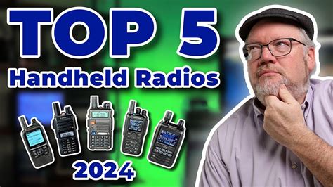 The Top 5 Handheld Ham Radios for 2024! - YouTube