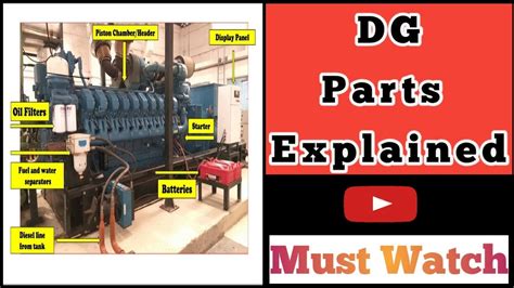 DG Parts | Diesel Generator parts | Generator parts | - YouTube