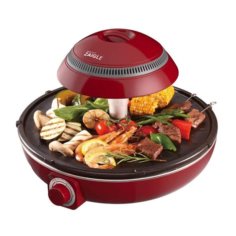 ZAIGLE PLUS Infrared Ray Well-being Roaster Indoor Electric BBQ Grill ...