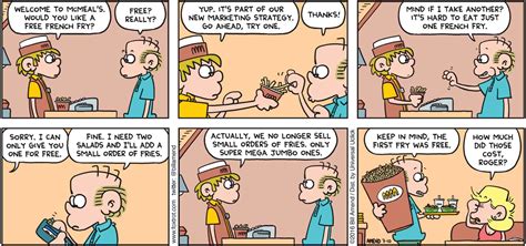 "First One's Free" | Food Comics | FoxTrot Comics by Bill Amend