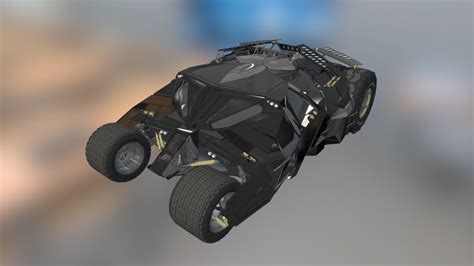 Batman tumbler - 3D model by llllline [039507a] - Sketchfab