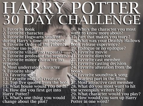 Harry Potter 30 Day Challenge GIFs - Find & Share on GIPHY