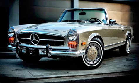 Explosión y escape: Mercedes Benz 230 SL "PAGODA"