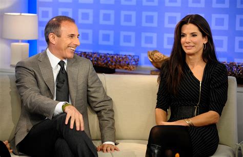 Old Matt Lauer Interview With Sandra Bullock Is Creepy | Glamour