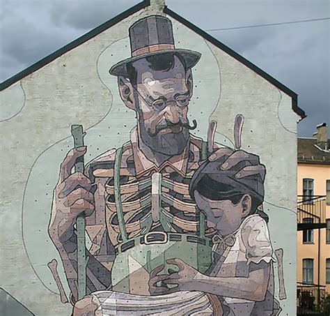 Aryz New Mural In Oslo, Norway | StreetArtNews | StreetArtNews