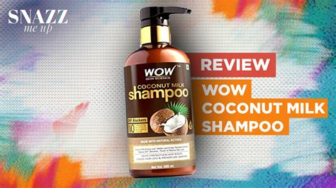 Hair Care products videos WOW Coconut Milk Shampoo Review | Moisturized ...