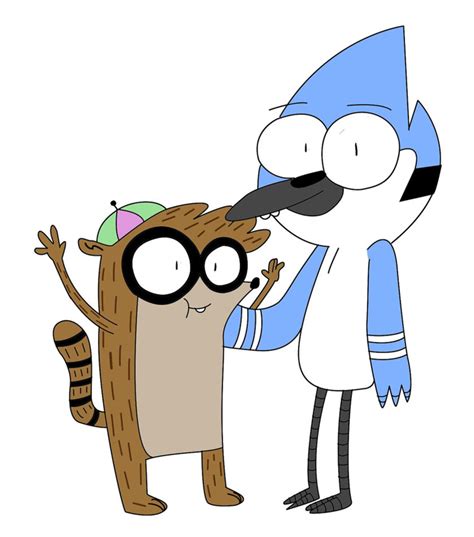 Mordecai and Rigby by AridelNightroad on DeviantArt