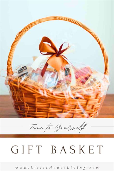 Time to Yourself DIY Gift Idea - Frugal Gift Basket Ideas