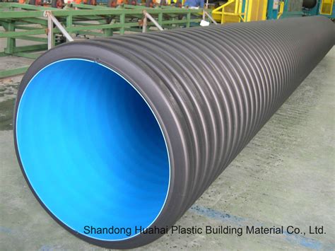 PE Double-Wall Corrugated Pipe HDPE Pipe - Plastic Pipe and Water Pipe