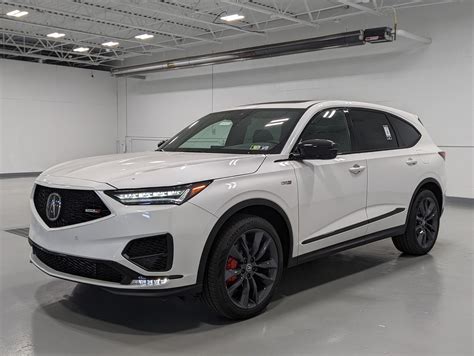 New 2023 Acura MDX Type S in Platinum White Pearl | Greensburg, PA | #A03519