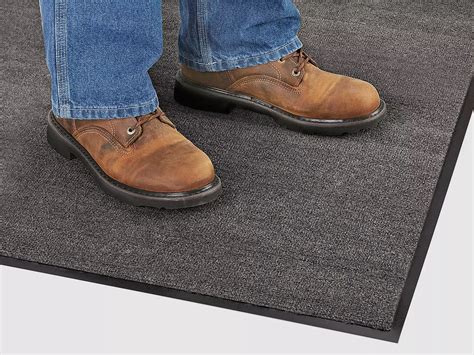 Standard Carpet Mat - 3 x 4', Charcoal H-112GR - Uline