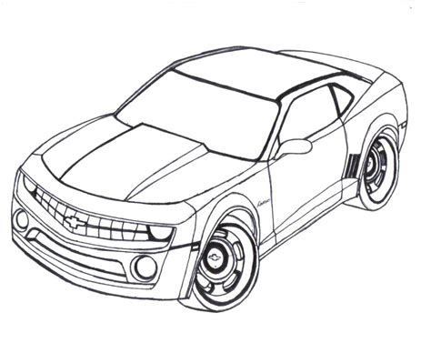 1969 Camaro Drawing at GetDrawings | Free download