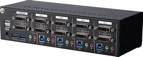 ST SV431DL2DU3A: KVM Switch, 4-Port Dual Link DVI bei reichelt elektronik