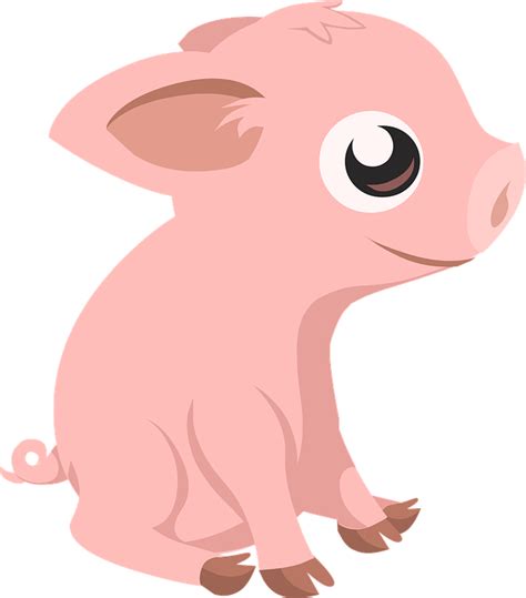 Free vector graphic: Pig, Piglet, Farm, Animal, Mammal - Free Image on Pixabay - 576570