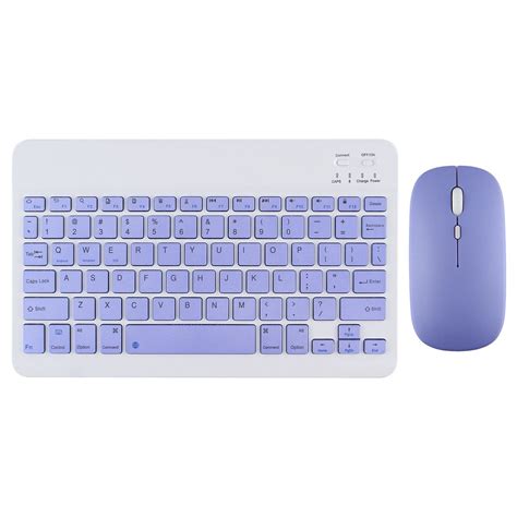 Rechargeable Ultra Slim Wireless Bluetooth Keyboard And Mouse Set ...